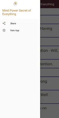 Mind Power Secret of Everythin android App screenshot 2